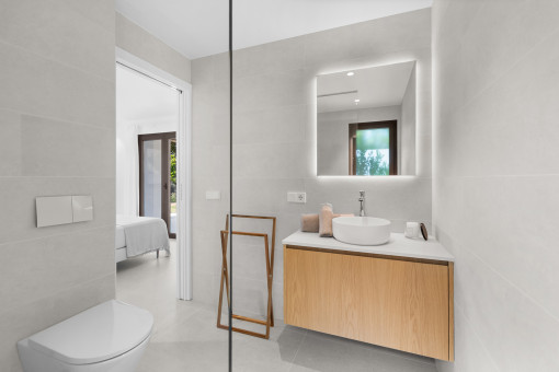 Modernes Badezimmer en Suite