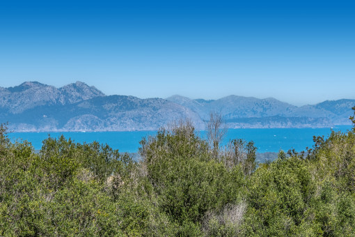 Weitblick bishin zum Meer