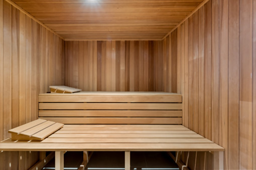 Wellnessbereich mit Sauna