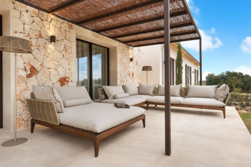 Terrasse zum Geniessen der Natur