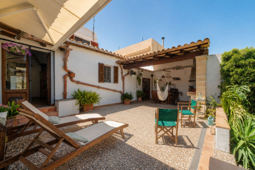 Charmantes Stadthaus mit privatem Garten in Capdepera
