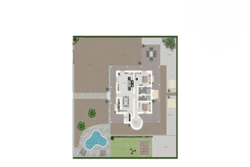 Grundriss Grundstück