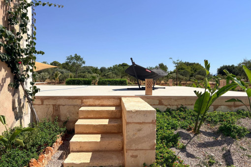 Zugang zur Terrasse