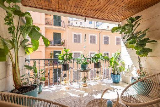 Renoviertes Apartment in zentraler Lage von Palma mit Balkon und Tiefgarage