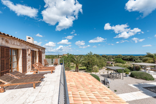 Fantastische Terrasse