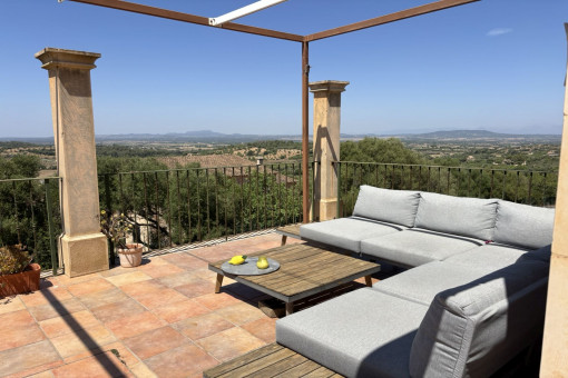 Gemütliche Loungecke mit Weitblick
