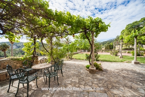 Terrasse und Garten