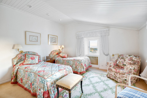 Charmantes Doppelschlafzimmer
