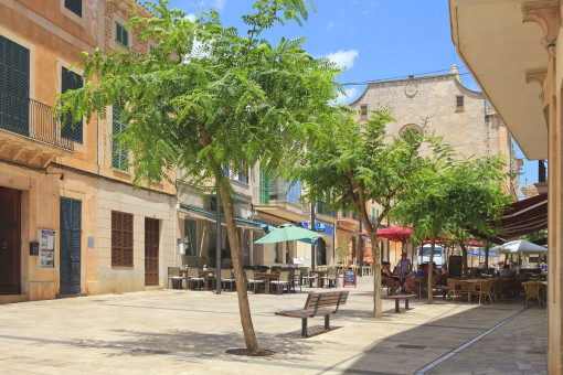 Zentrum von Santanyi