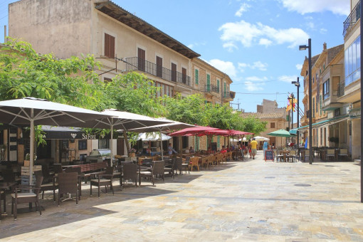 Zentrum von Santanyi