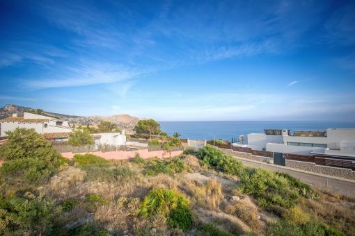 Grundstück mit Meerblick in Puerto de Andratx