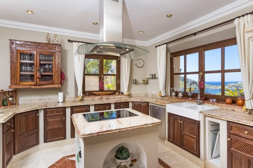 Atemberaubende Finca mit fantastischem Meer- und Bergblick in Puerto de