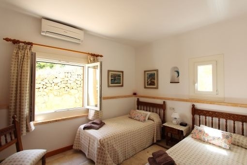 Schlafzimmer mit Klimaanlage