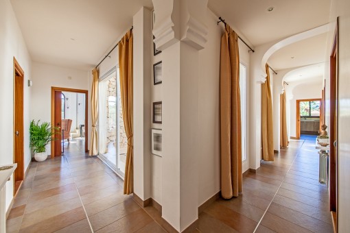 Flur der Villa