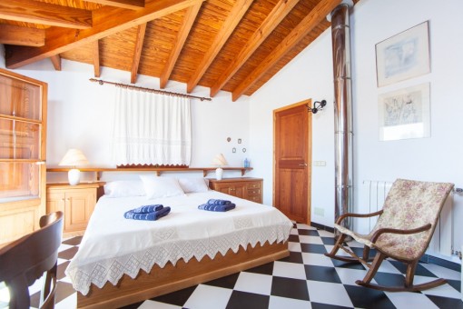 Freundliches Doppelschlafzimmer