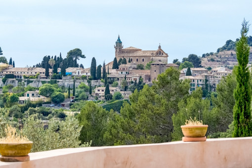 Blick auf Valldemossa