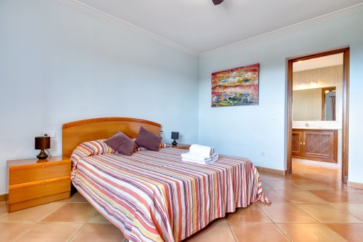 Doppelschlafzimmer mit Badezimmer en Suite