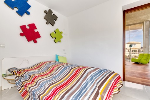 Ein weiteres Doppelschlafzimmer im Obergeschoss