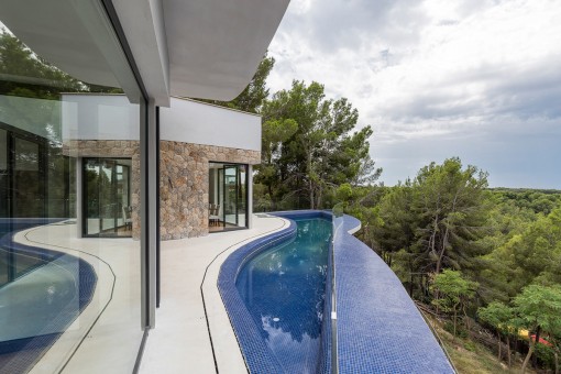 Exquisites Villaprojekt mit spektakulärem Ausblick in Cas Catala