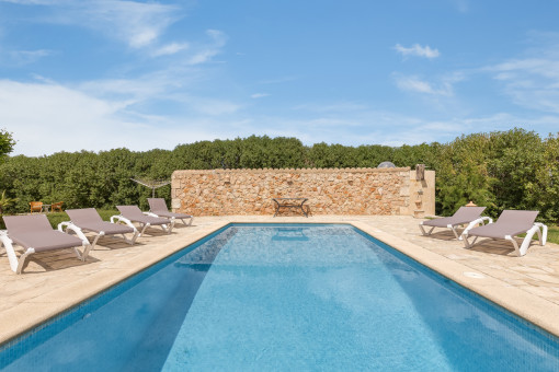 Schöner Salzwasser-Pool