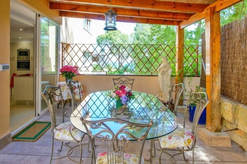 Komplett renoviertes Apartment mit Garten in der Nähe vom Club Nautico