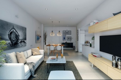 Schönes Neubauapartment in luxuriöser Anlage mit phantastischem