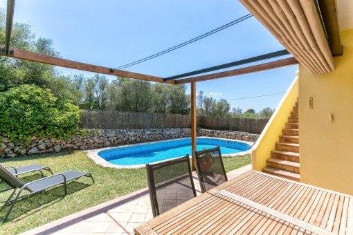 Pflegeleichte Villa mit 4 Schlafzimmern und Pool in Sa Cabaneta - kaufen