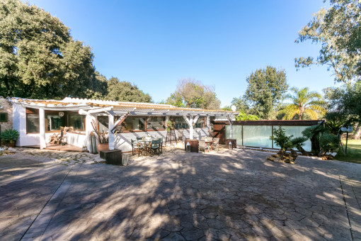 Zauberhafte Finca mit absoluter Privatsphäre, wunderschönem Garten und beheizbarem Pool bei Campanet
