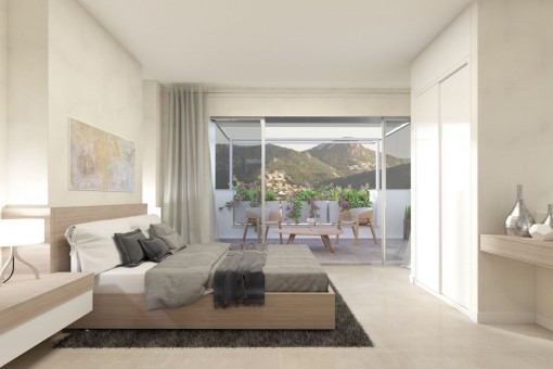 Neues, exklusives Reihenhaus nahe der Promenade in Port d'Andratx