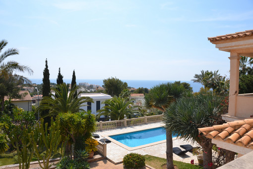 Traumhafter Meerblick von der Villa aus