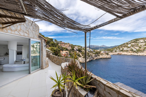 Mediterranes Apartment mit Traumblick auf das Meer in Puerto Andratx