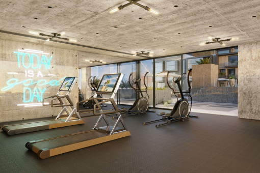 Fitnessbereich