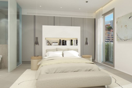 Neue Luxuswohnung mit Meerblick in der Nähe des Porto Pi in Palma - kaufen