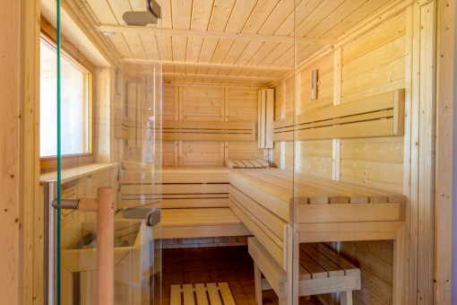 Sauna der Finca