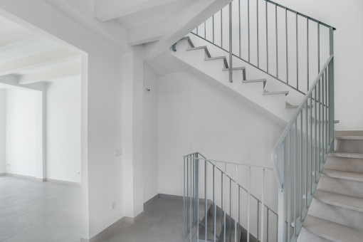 Treppenaufgang des Hauses