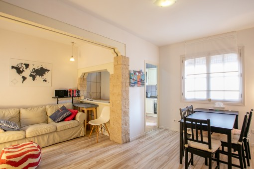 Gemütlich-elegante Wohnung mit Balkon in ruhiger Lage in Palmas beliebtem Viertel Santa Catalina