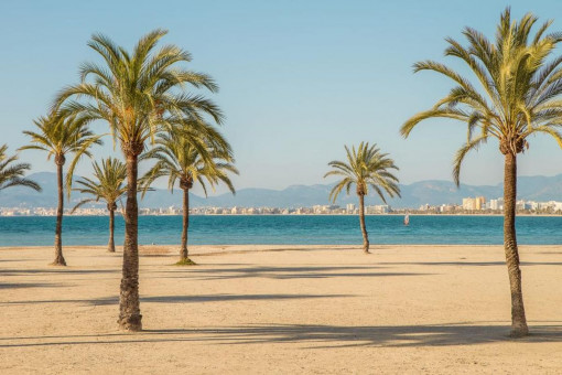 Strand bei der Wohnung