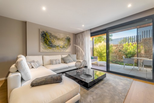 Penthouse Wohnung in einer Neubauanlage im Grünen, direkt am Golfplatz, nahe Son Vida
