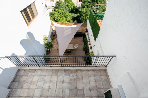 Authentisches, mallorquinisches Haus mit Patio und Terrassen in