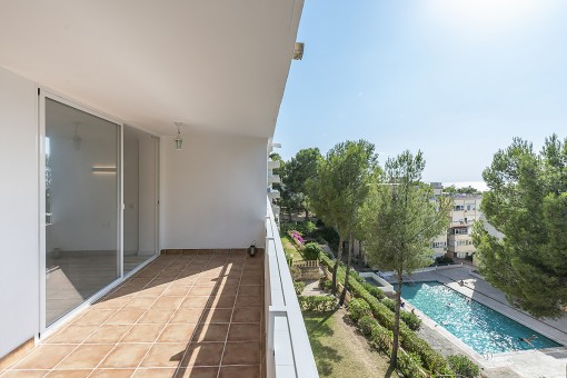 Neu renovierte Wohnung fußläufig vom Strand entfernt in Santa Ponsa