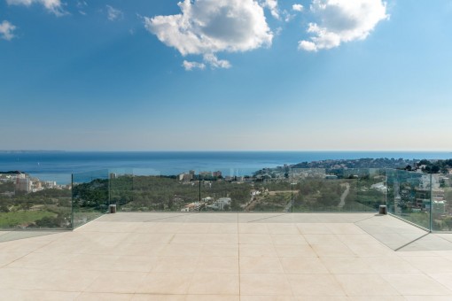 Ausblick von der Terrasse