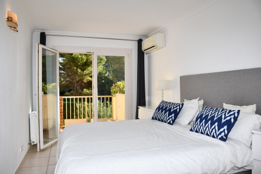 Hauptschlafzimmer mit Terrasse