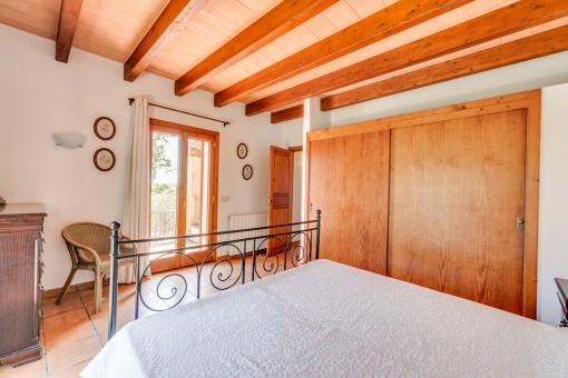 Schlafzimmer mit Terrassenzugang
