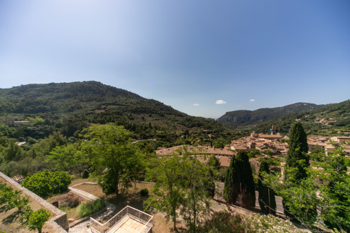 Beeindruckender Blick auf Valldemossa