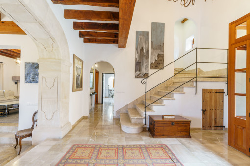 Eingangsbereich der Finca