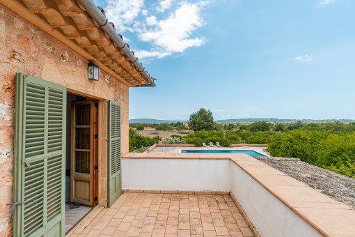 Balkon mit Ausblick