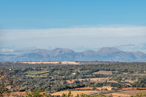 Panoramablick bis zum Tramuntanagebirge
