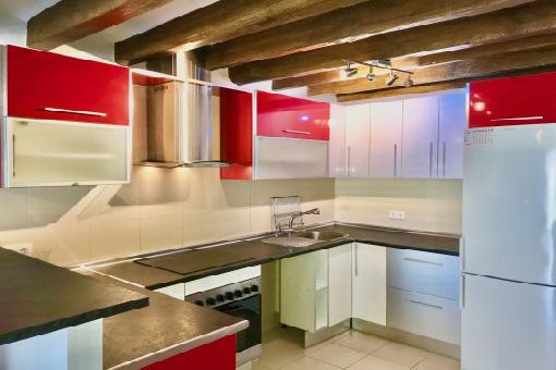 Möbliertes Altstadt-Apartment mit Parkettboden und schöner Aussicht in