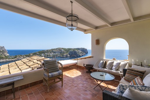 Apartment mit traumhaften Meerblick in Port Andratx