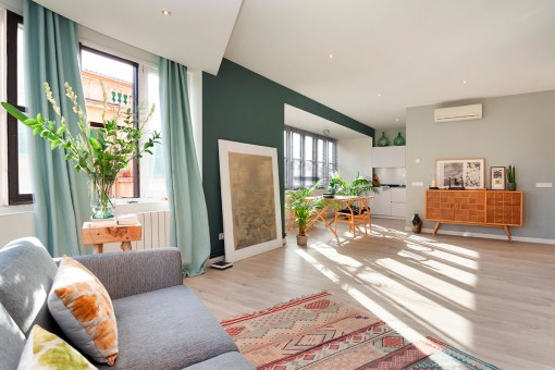 Exquisite Wohnung in einem modernistischen Gebäude des mallorquinischen